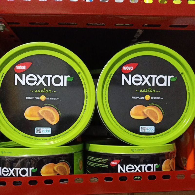 

Nextar Cookies Kaleng Varian Rasa pinneapple Netto 157,5gr