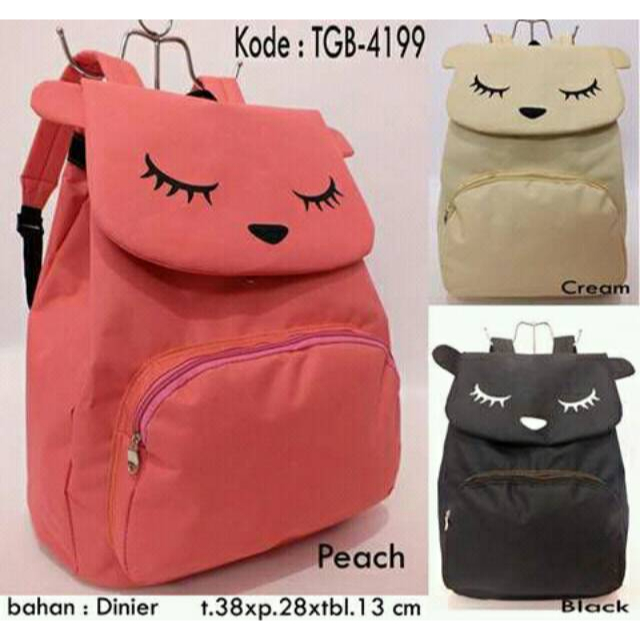 Ransel sekolah/ransel fashion/fashion lucu/Tas Ransel Wanita/ Cewek Bodypack Murah