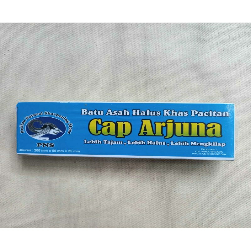 batu asah pacitan cap wayang Arjuna
