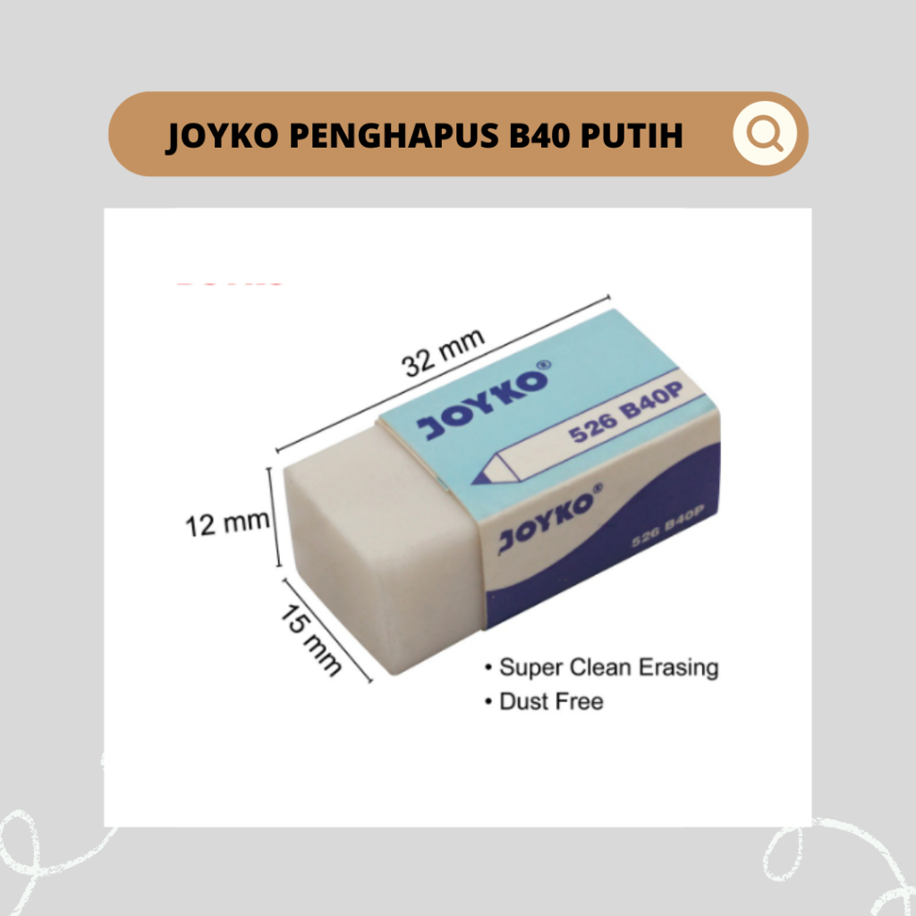 

JOYKO PENGHAPUS B40 PUTIH