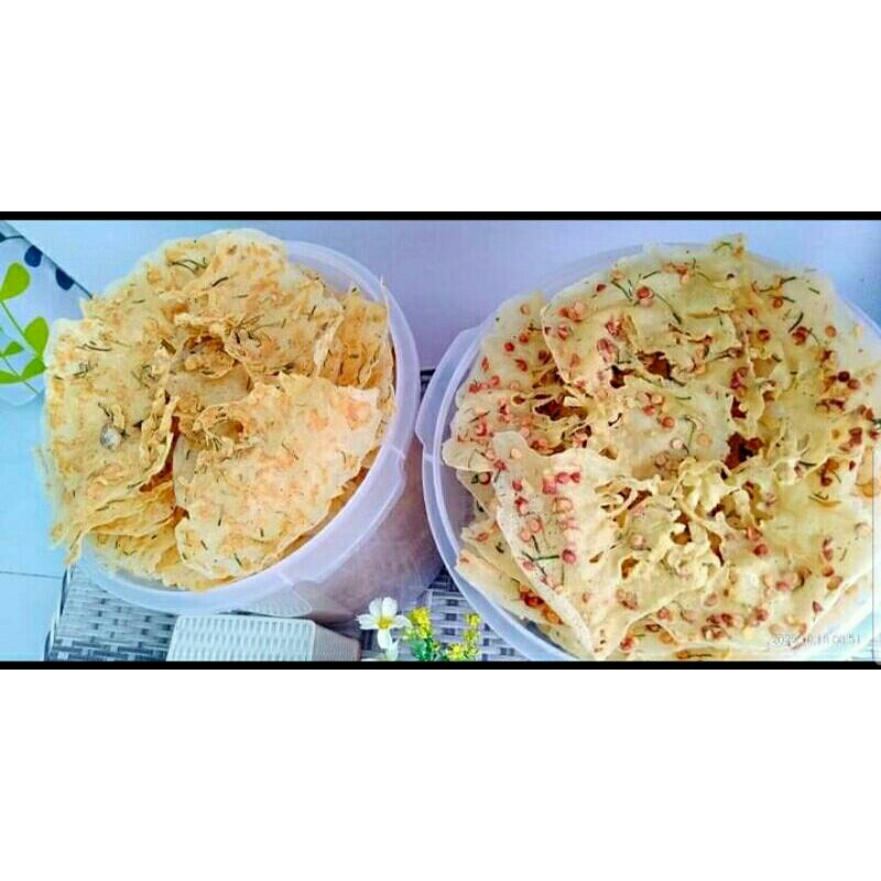 

peyek rebon & kacang