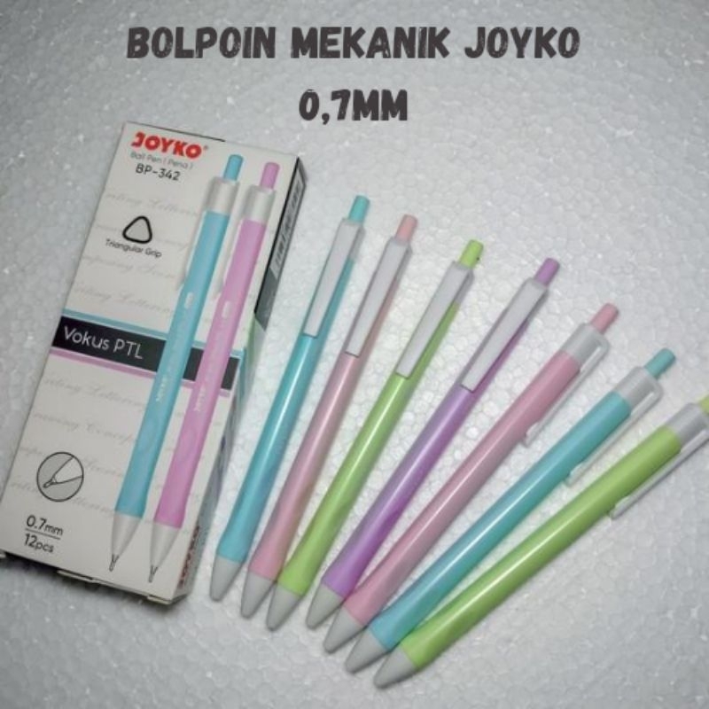 

Pulpen Gel Mekanik Joyko 0.7mm, Gel Pen Mekanik Joyko