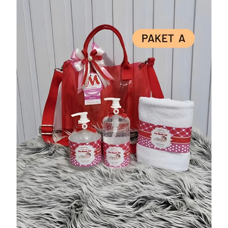 Hampers Souvenir Premium Baby lang tahun sanjitan Anniversary tahlilan