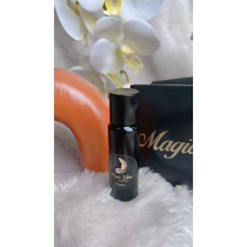 magic glow toner glowing