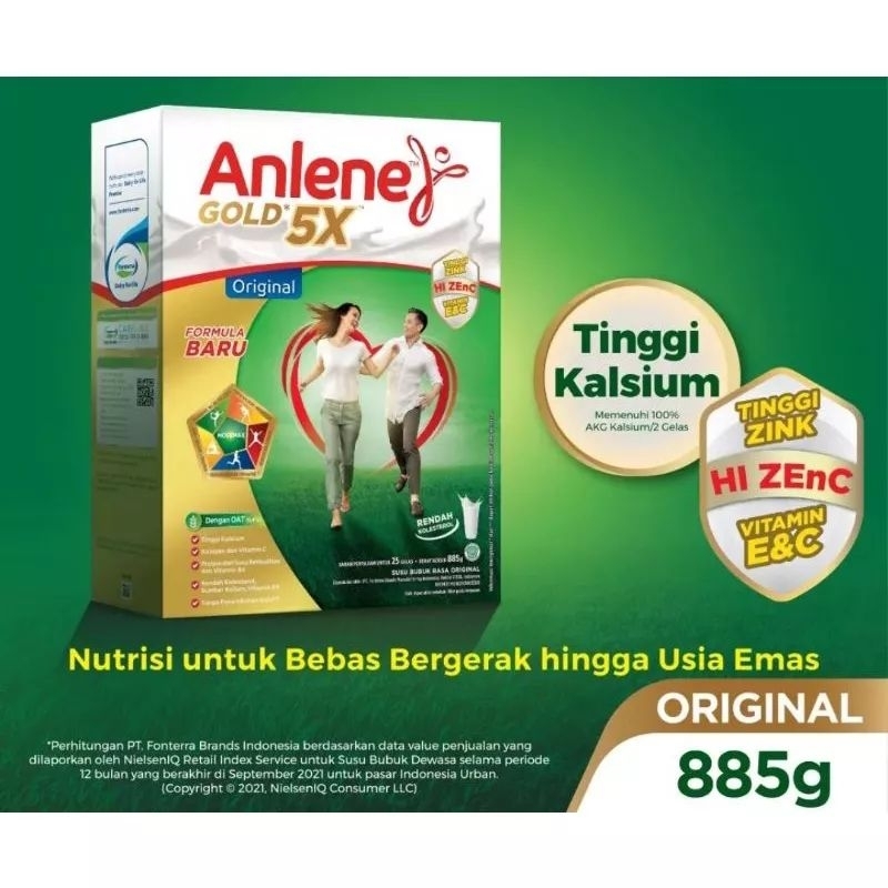 

Anlene gold 5x original 880gr
