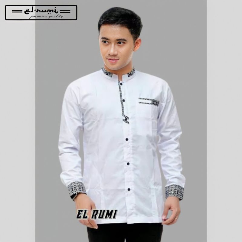 Baju koko pria | baju koko lengan panjang | baju koko dewasa | koko az zahir | koko hadroh | baju ha