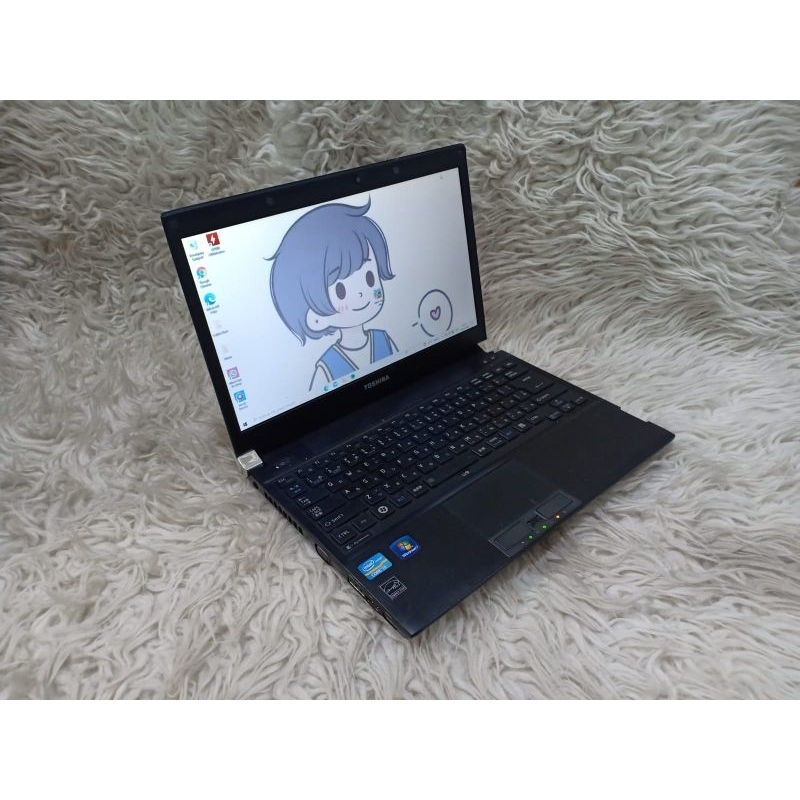 Laptop Toshiba Dynabook R731 Ram 4gb SSD 256gb core i3 Siap pakai
