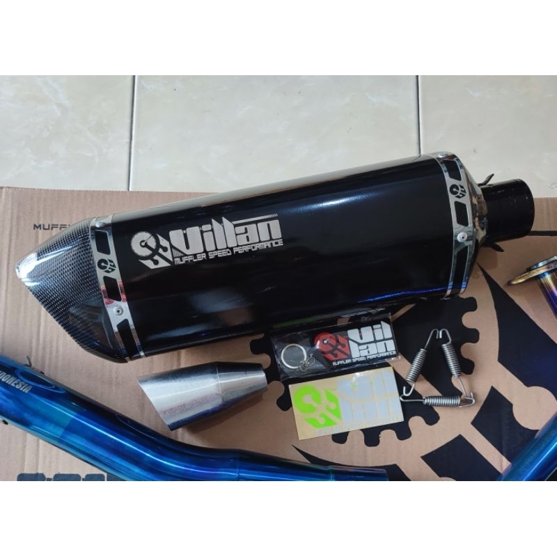 Knalpot Villan GX1 Silencer Only inlet 50/51