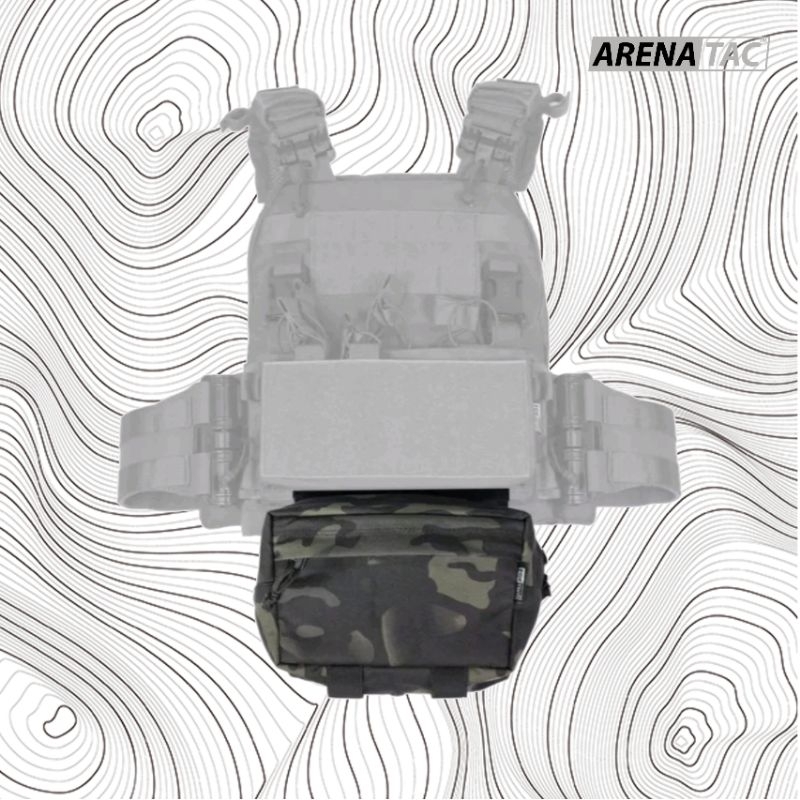 Abdominal Pouch Bodyvest / Kantong Kangguru Fox Two Design