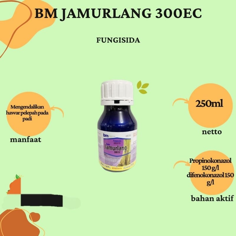 FUNGISIDA BM JAMURLANG 300EC 250ML