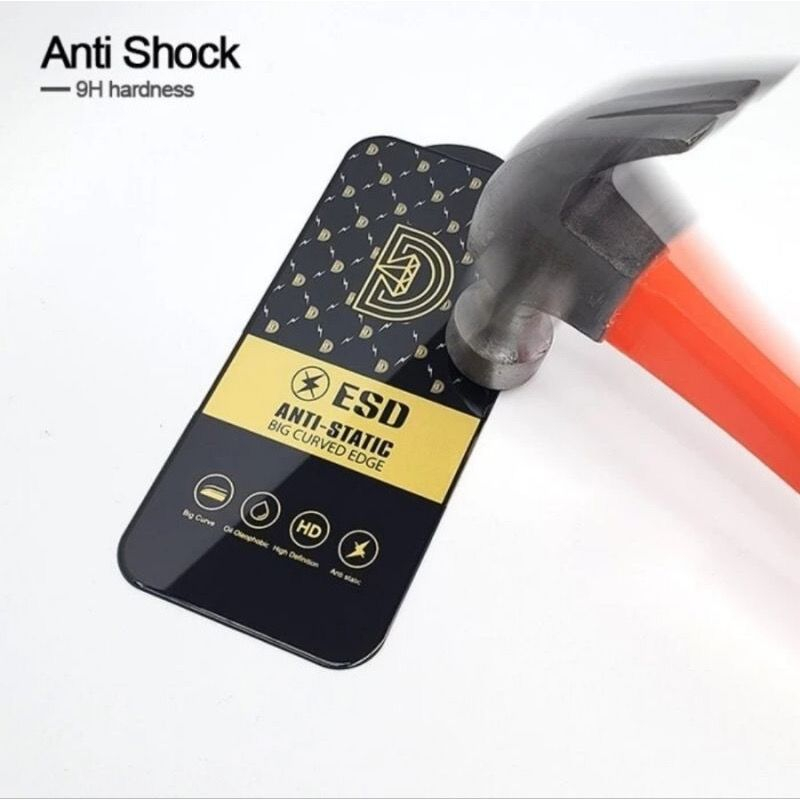 TG Anti Static FULL layar FA for Xiaomi Redmi mi 4A 4X 5 5+ 5A 6 6A 7 7A 8 8A 9 Prime 9A 9i 9C 9T 10 10A 10C 11 A1+ 2022 Pro S2 4c 4i Lite 10T 11T 11X 12 12T A1/5X A2/6X