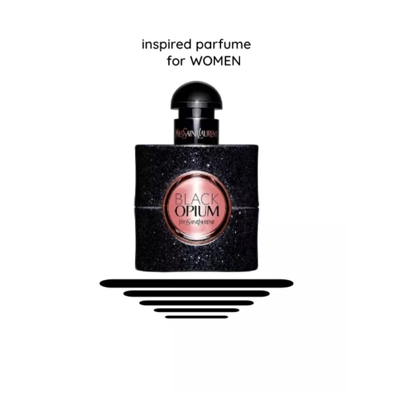 HUMBOLDT Inspired Parfume Black Opium with Original Rejected Bottle Spray