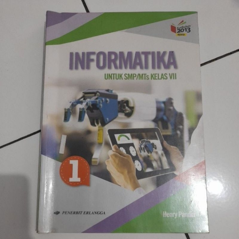 

buku informasi untuk SMP/MTs kelas 7/VII kurikulum 2013 revisi penerbit erlangga