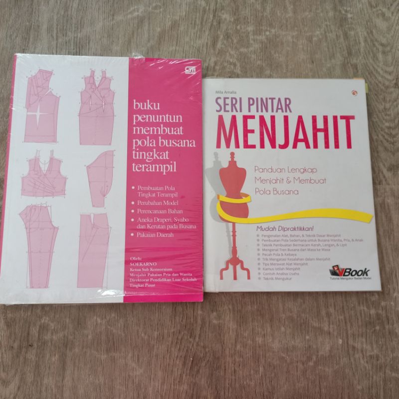 

Buku panduan menjahit trampil