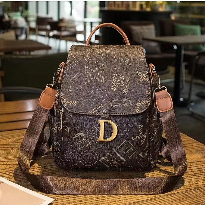 WJGEE WCABF Fashion Tas Ransel Wanita BAckpack Cewek Barang Import Model Cantik Elegant Minimanis