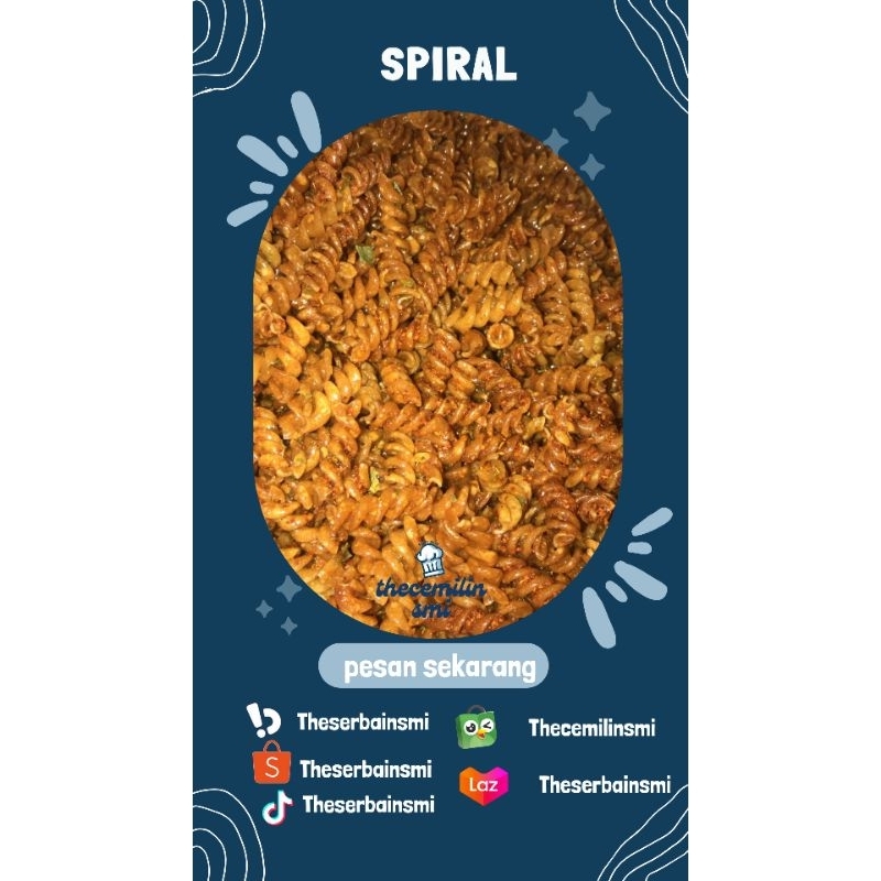 

SPIRAL/MAKRONI SPIRAL DAUN JERUK 250GR