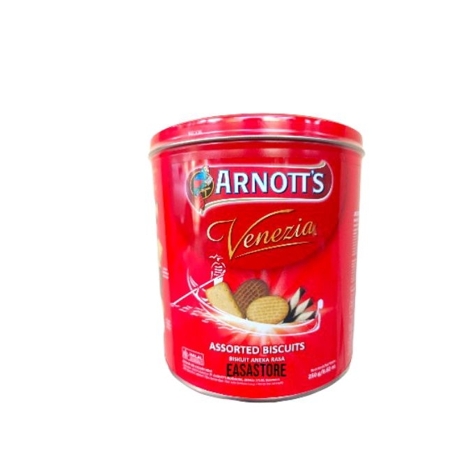 

Venezia Arnotts Assorted Biscuits Roti Kaleng 250 gr Tango Nissin Astor Cookies Aneka Rasa