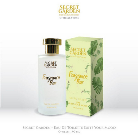 Secret Garden Fragrance bar edt Suits your mood Opulent 100ml [SEGEL LUAR TERBUKA]