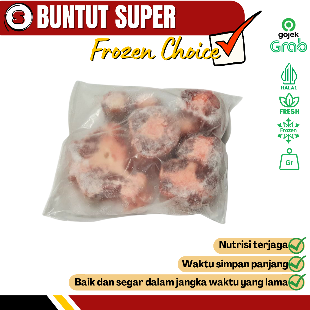 

Sapina Daging Buntut Sapi Super Oxtail Center Cut Sapi Halal 500gr