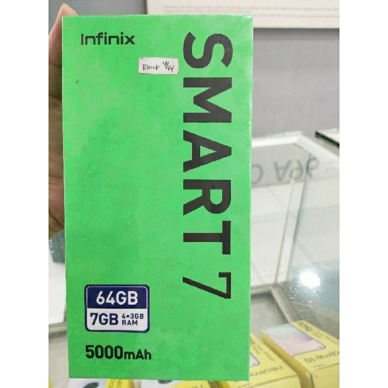infinix smart 7 ram 4+3gb/64gb