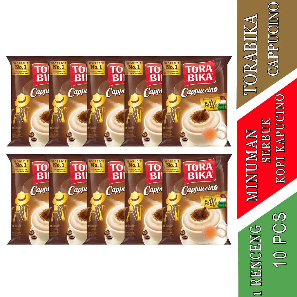 

Minuman Kopi Serbuk - Torabika Cappucino - Coffee Sachet - 10pcs