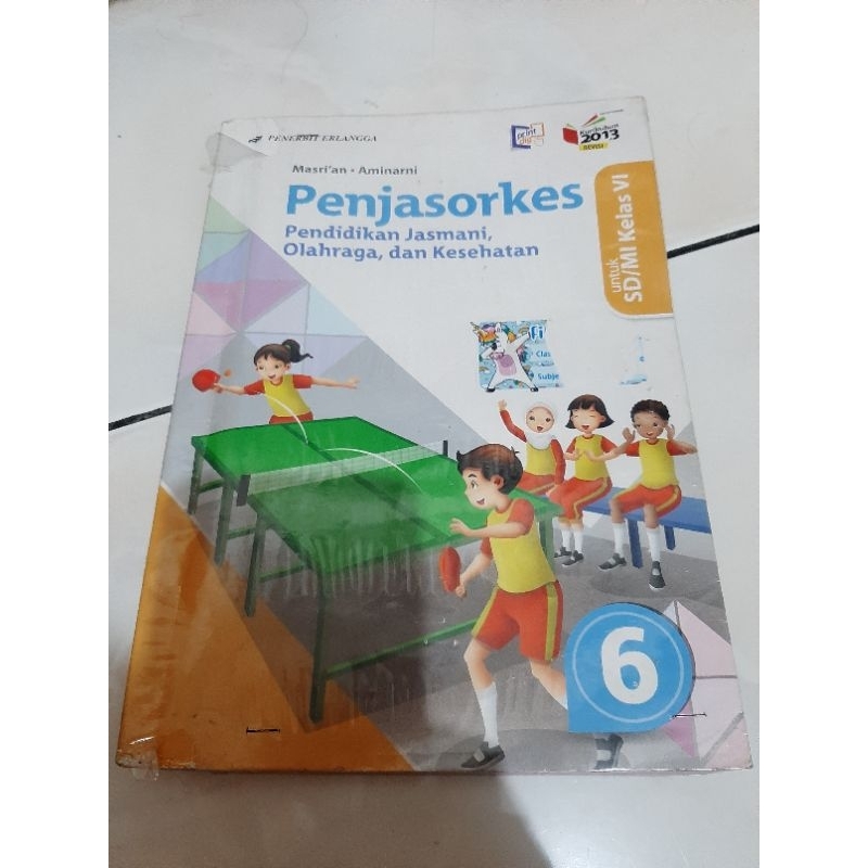 Buku bekas Kls 6. Matematika ESPS 6. Penjasorkes 6