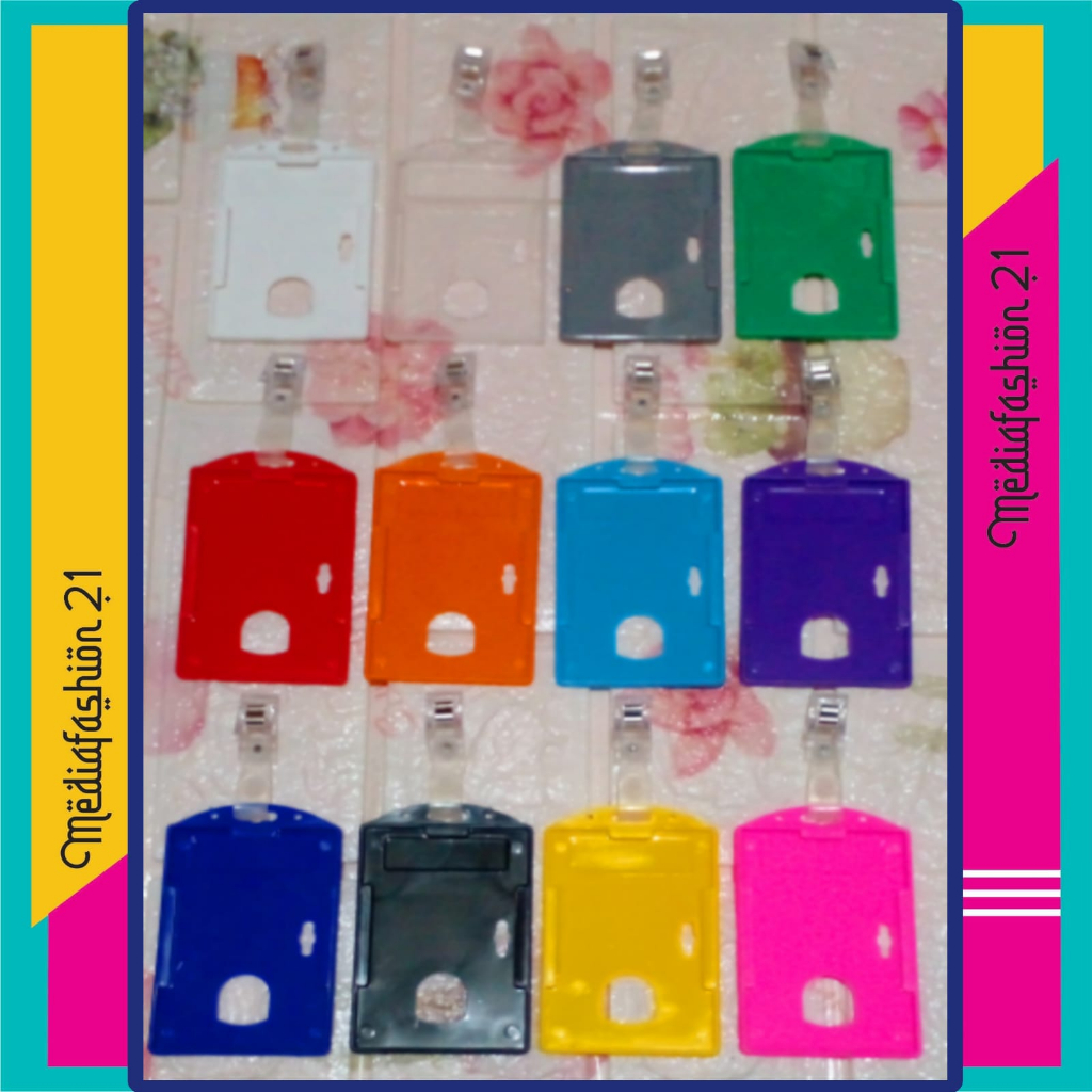 

Pengait / Jepitan ID Card + Tempat ID Card Satu Sisi