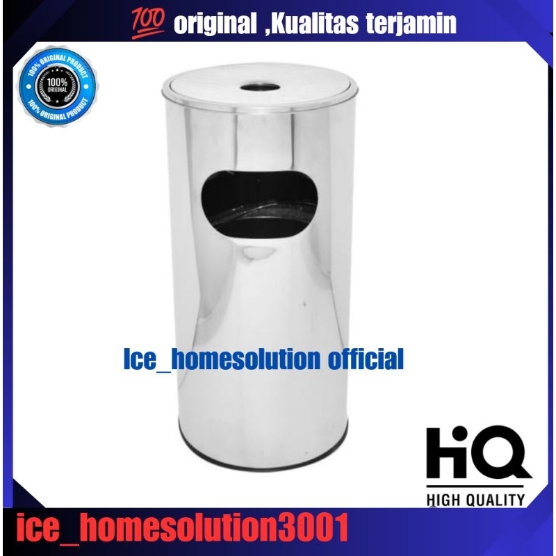 Krisbow 30 Ltr Tempat Sampah Stainless/tempat sampah