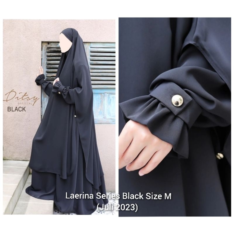 Ditsy Juli 2023 Laerina Series Black Size M
