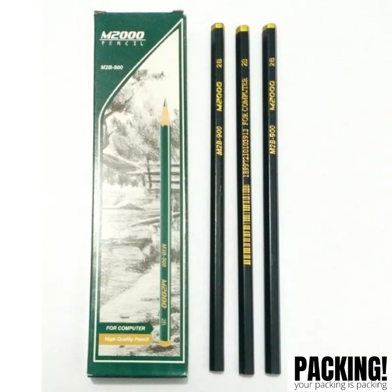 

pensil 2b m2000 murah // pensil 2b satuan