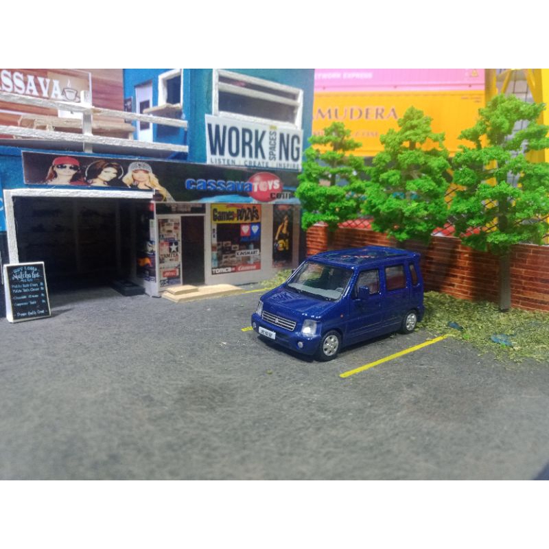 Diecast Wagon R Karimun Gen 1 scala 64