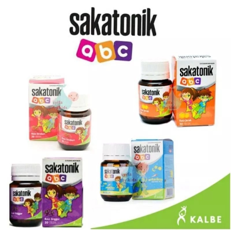 Sakatonik ABC Tablet Hisab | Vitamin Anak | Vitamin Sakatonik ABC | Sakatonik ABC