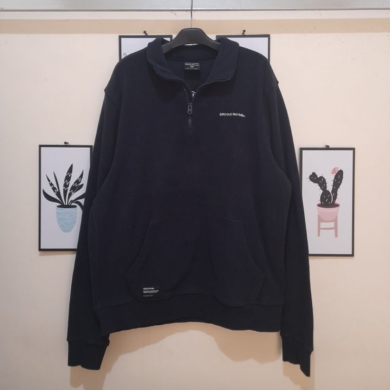 Crewneck Halfzip Grooverhyme