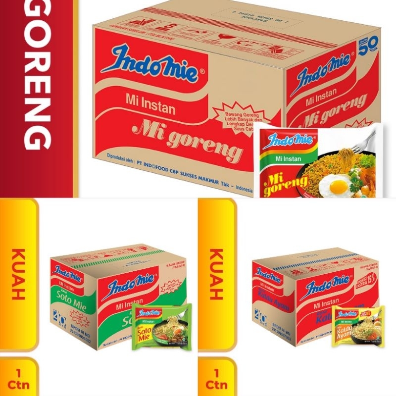 INDOMIE 1 DUS / MI INSTAN / INDO MIE / MIE INSTAN