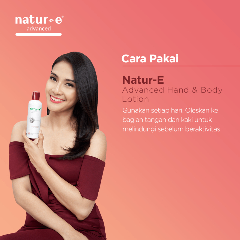 [BPOM] Natur-E Advanced Hand Body Lotion 100ml (Putih) / Natur E HBL / MY MOM