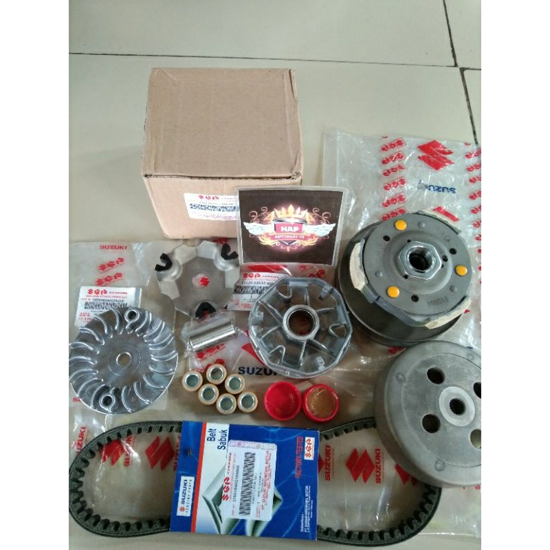 Paket Komplit Cvt Suzuki Spin 125 Spin