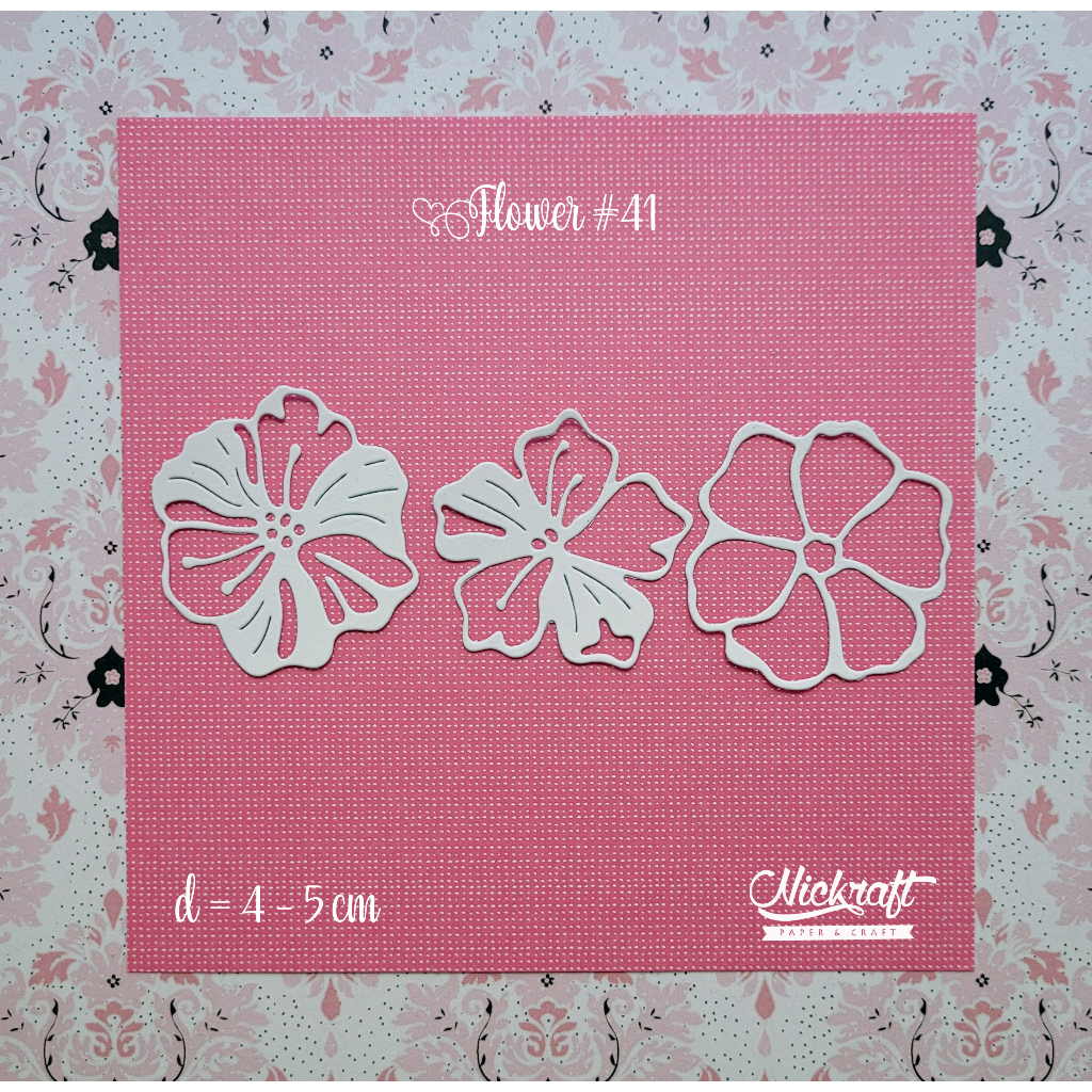

FLOWER #41 - Hiasan Bunga Scrapbook Jurnal Die Cut Journaling Bujo