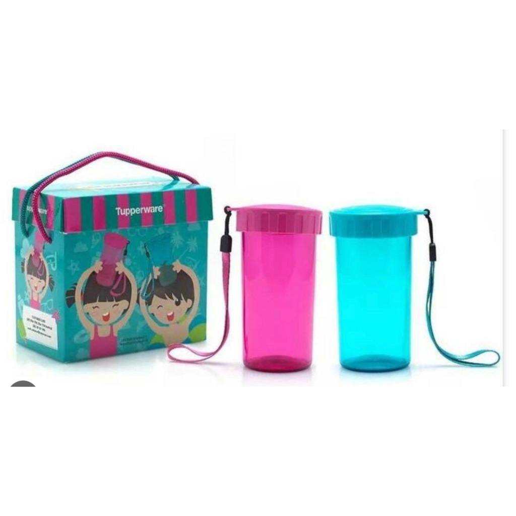 Small Drinking Flask / Botol Minum 325ml Tuuperware Original Termurah