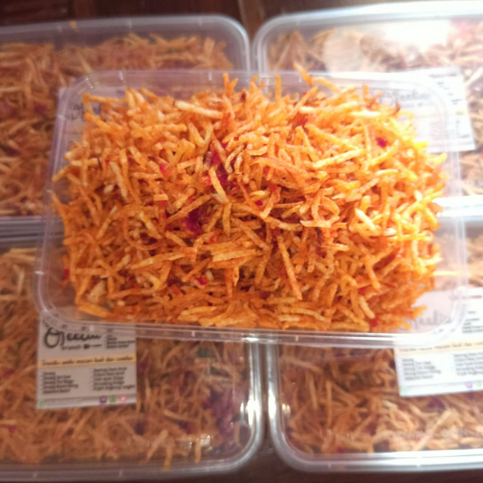 

Korzaln Kentang Mustofa Original Bumbu Balado Karamel - Bencok Krispi Tanpa Msg Kualitas Premium