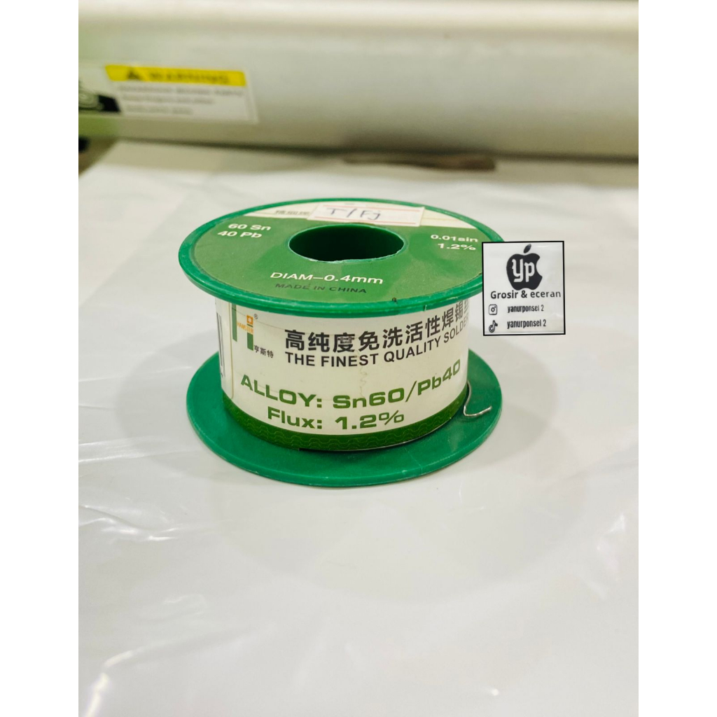 TIMAH SOLDER ORI  / TIMAH GULUNG / KAWAT TIMAH SOLDER