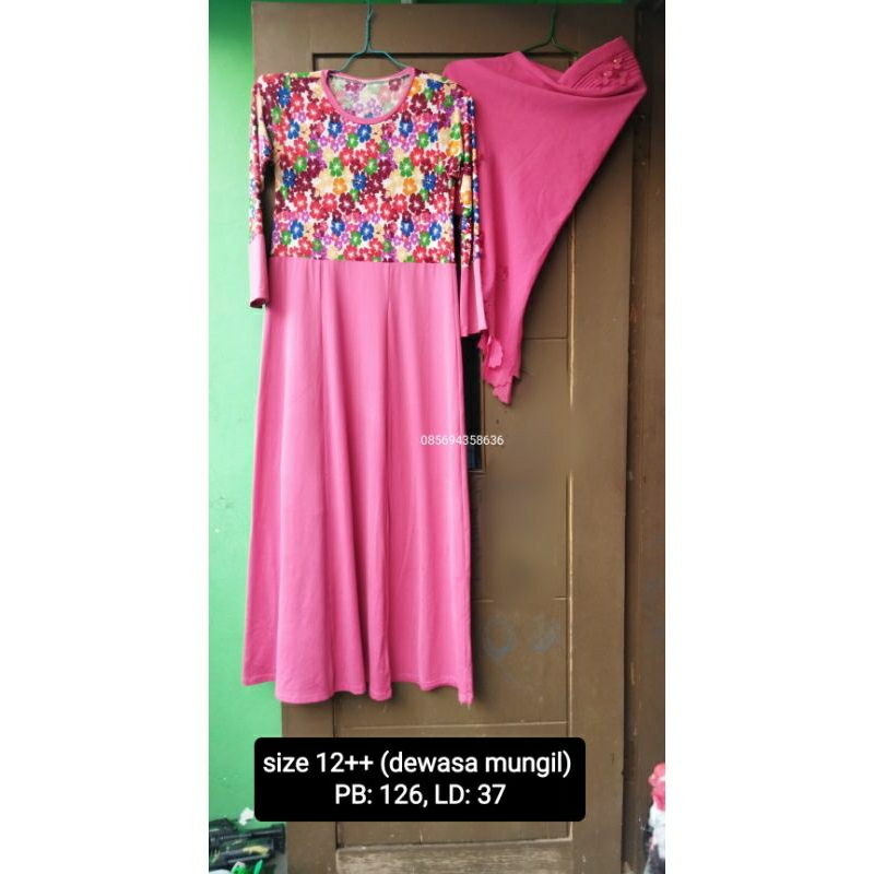 gamis pl anak tanggung 12 tahunan