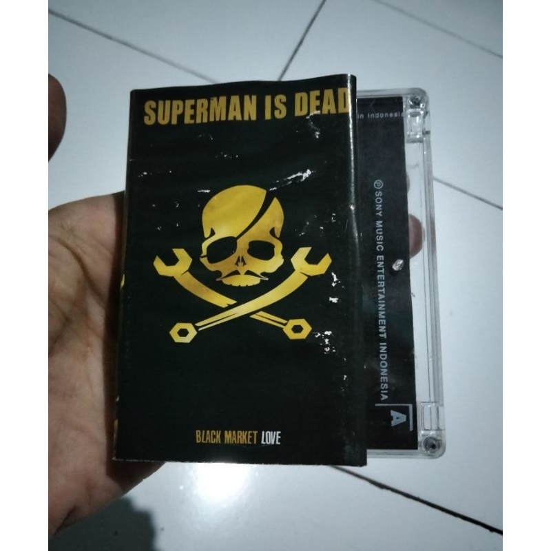 Kaset Pita Original Superman Is Dead Black Market Love