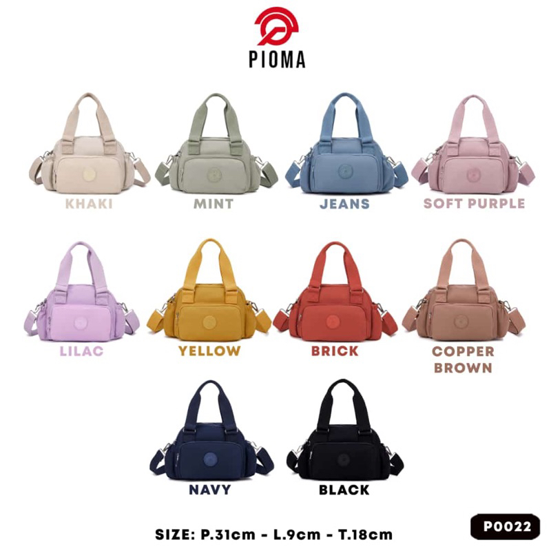 TERMURAH Tas Pioma P0022 / Shoulder bag / selempang / slempang / sling bag / slingbags women