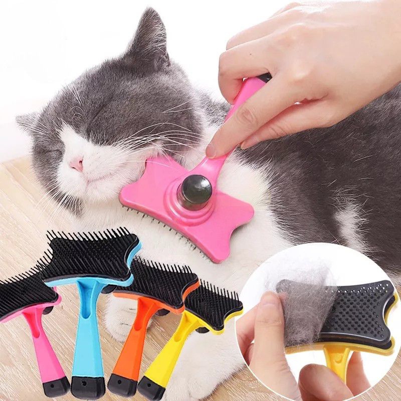 SISIR GROOMING KUCING BULU RONTOK || SISIR BULU BULU KUCING OTOMATIS