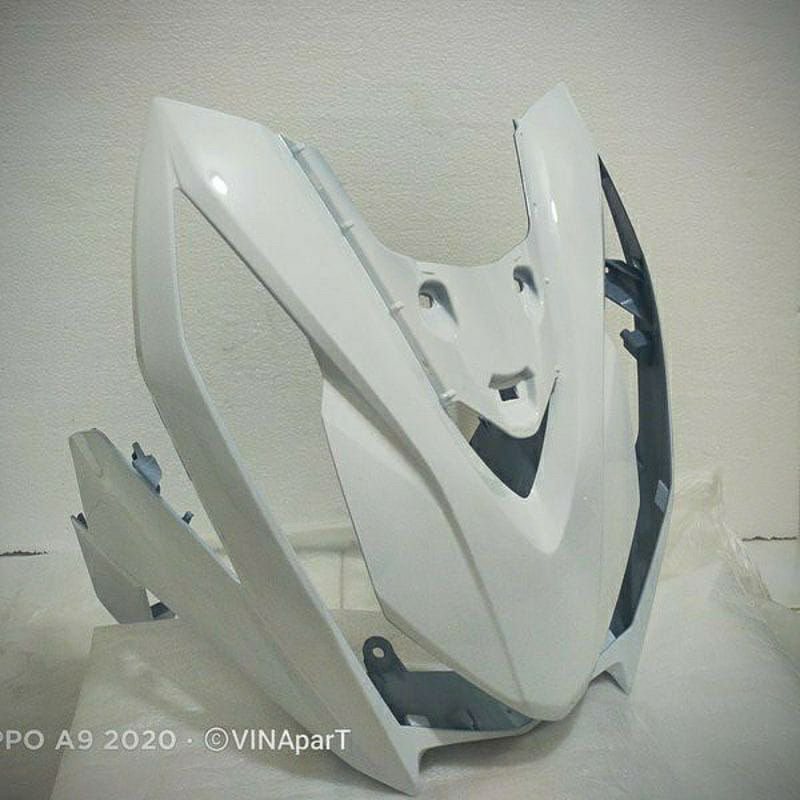 tameng lampu beat led original beat street led beat deluxe putih