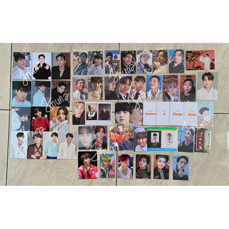 Photocard Mini Photocard Postcard BTS TXT dalmajung be deluxe sg22 tour bangbangcon bbc armybomb ver