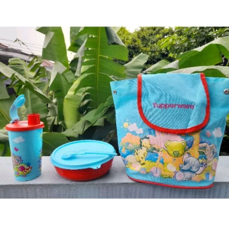 

Tupperware Tiwi N Friend Set Bekal Anak Tas Ransel