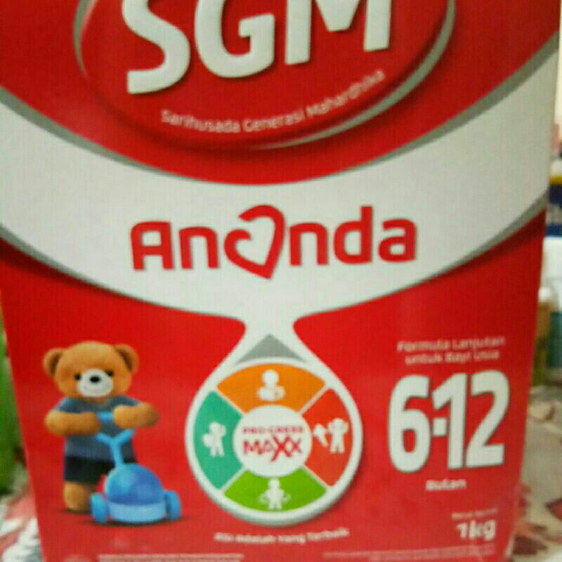 susu SGM Ananda 2 1000gram exp 2025