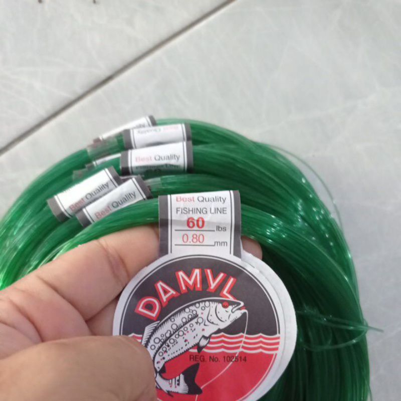 Senar pancing damyl 60 lbs 0.80mm senar damil