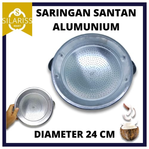 SARINGAN SANTAN ALUMUNIUM DIAMETER 24 CM